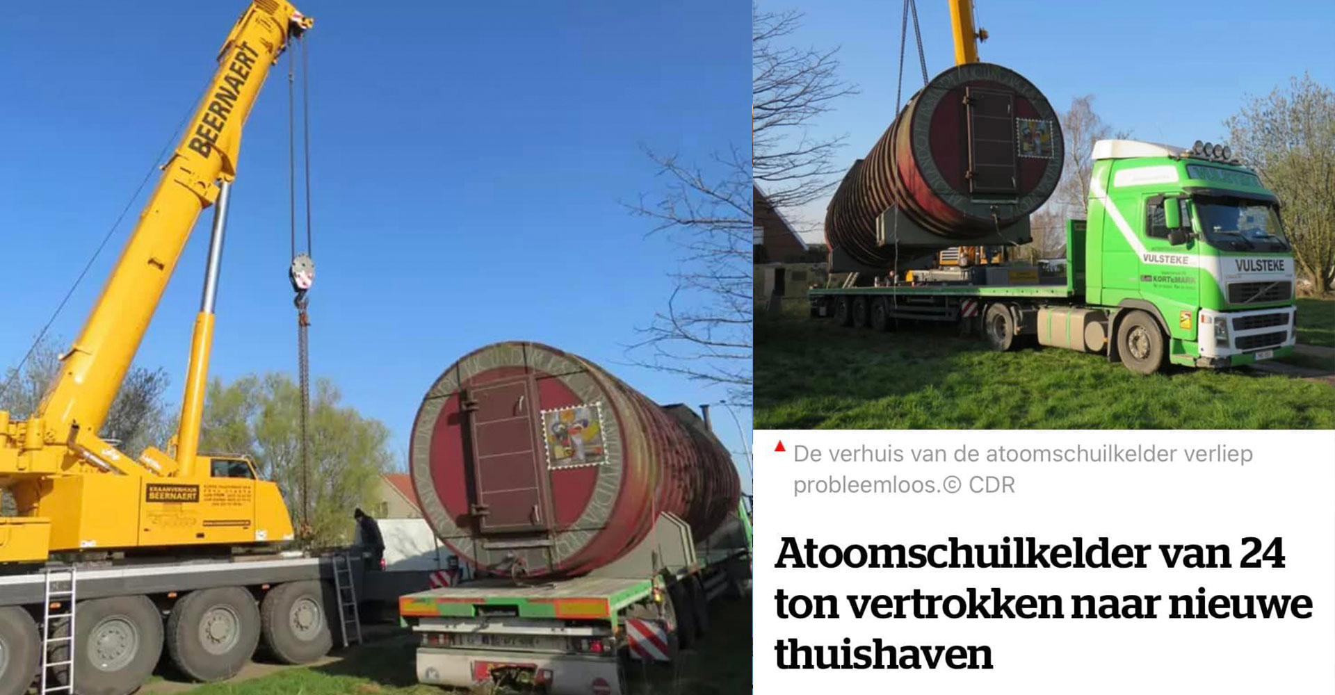Holle wanden plaatsen, prefab-hijswerk